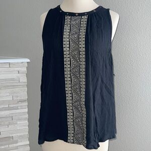 Amuse society monaco woven black size small